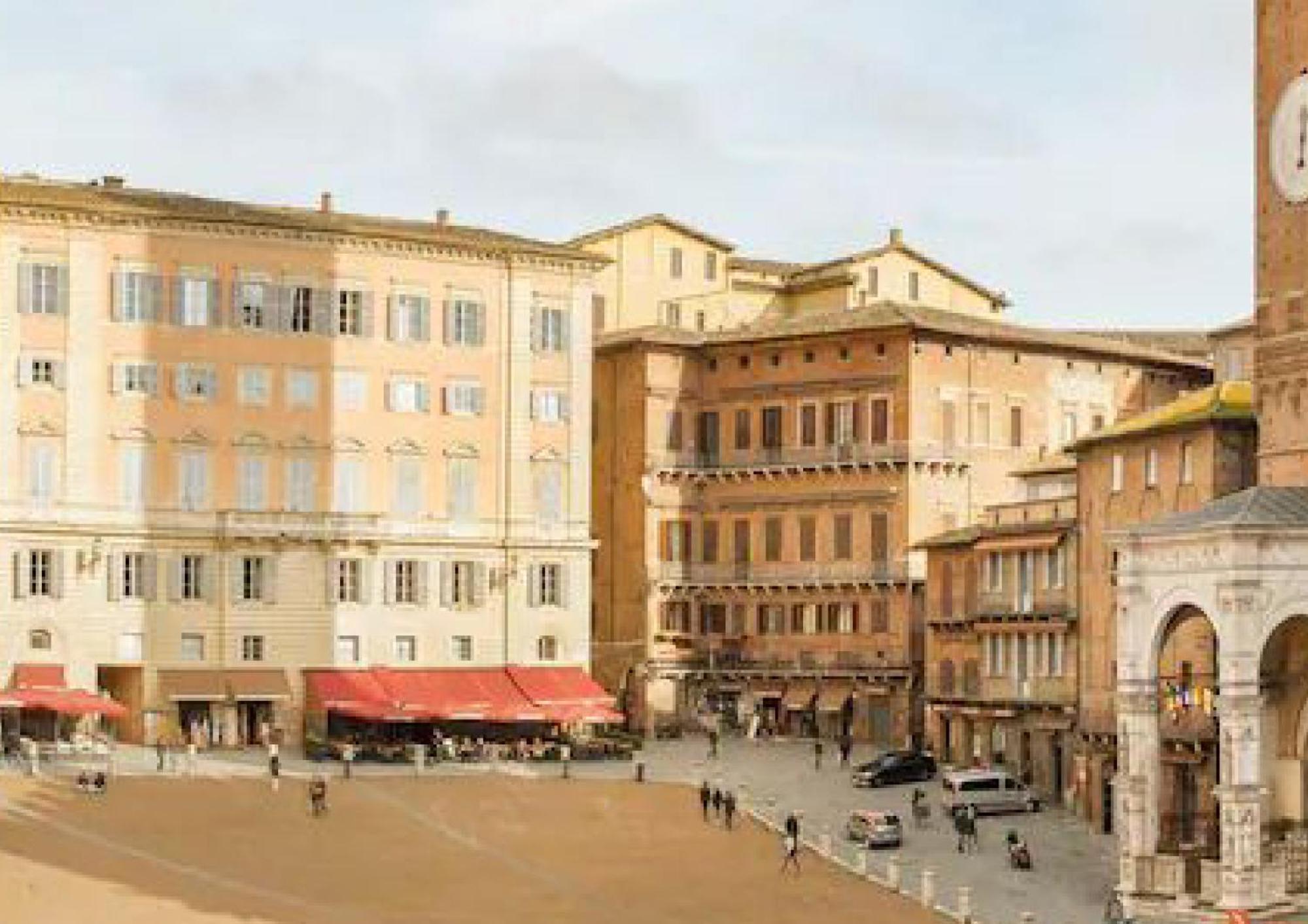 The Balcony Suite - Affaccio Su Piazza Del Campo Сиена Экстерьер фото