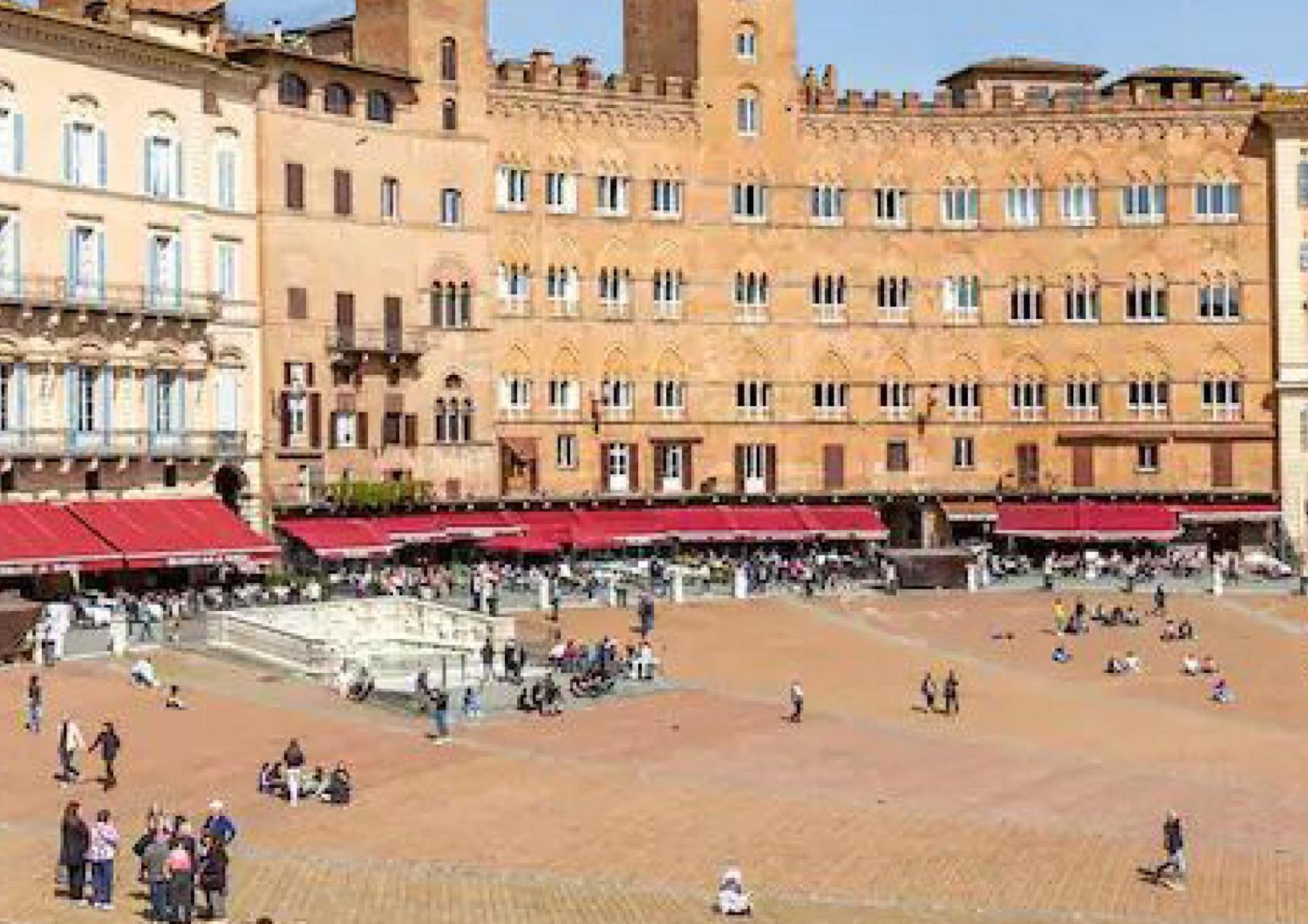 The Balcony Suite - Affaccio Su Piazza Del Campo Сиена Экстерьер фото